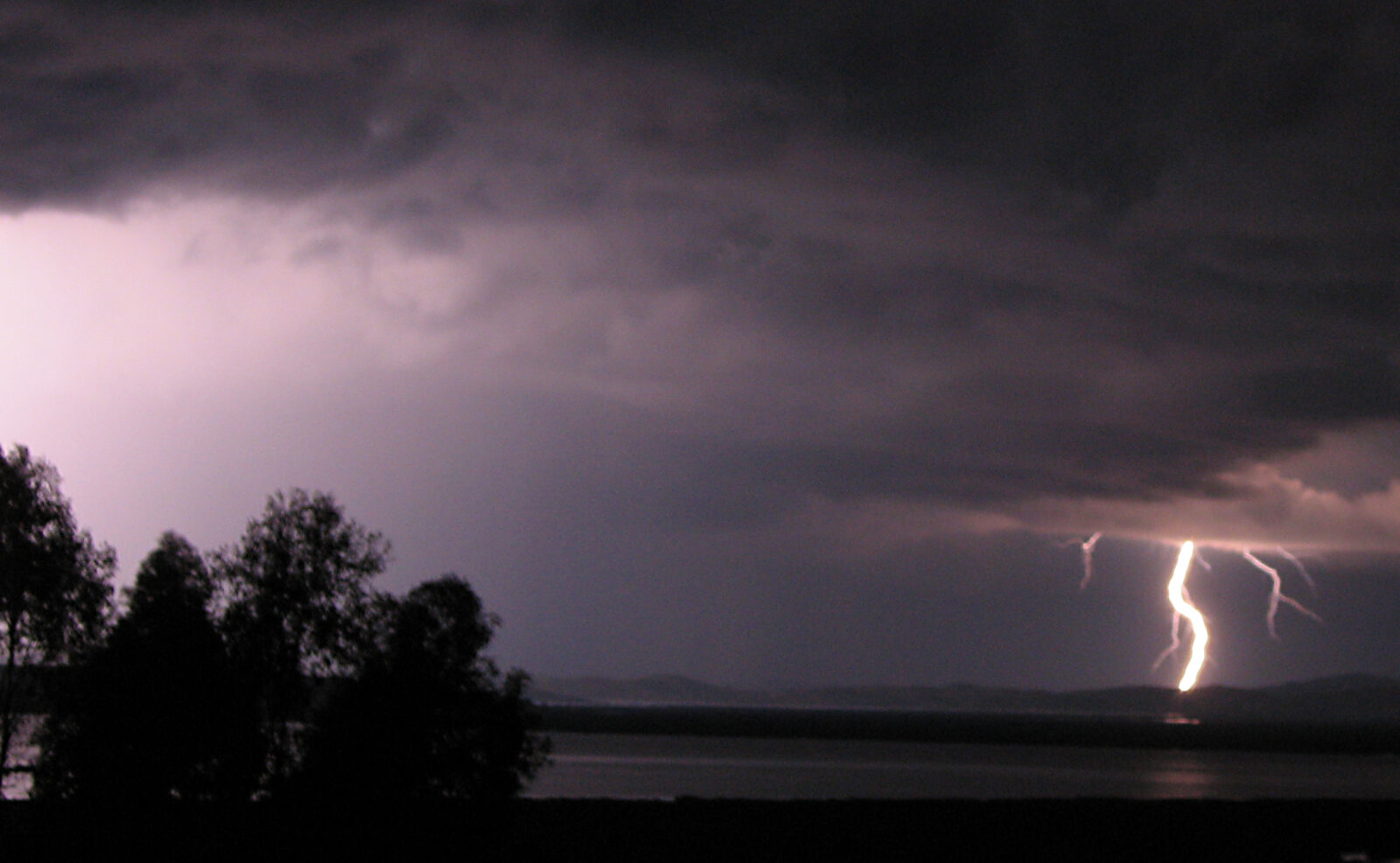 Thunder and Lightning over Lake titicaca