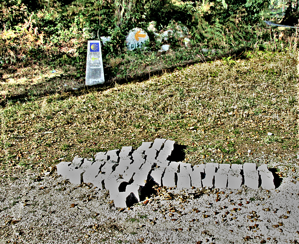Three Camino Arrows