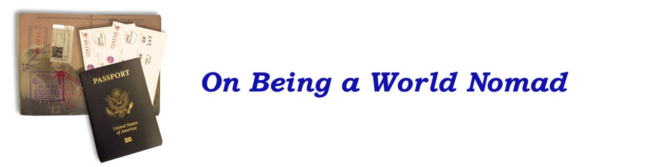 Workshop title: On Being A World Nomad