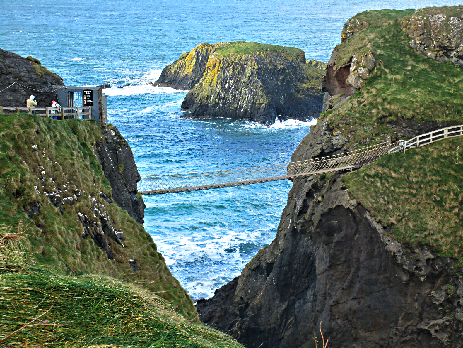 The wild Northern Ireland coast