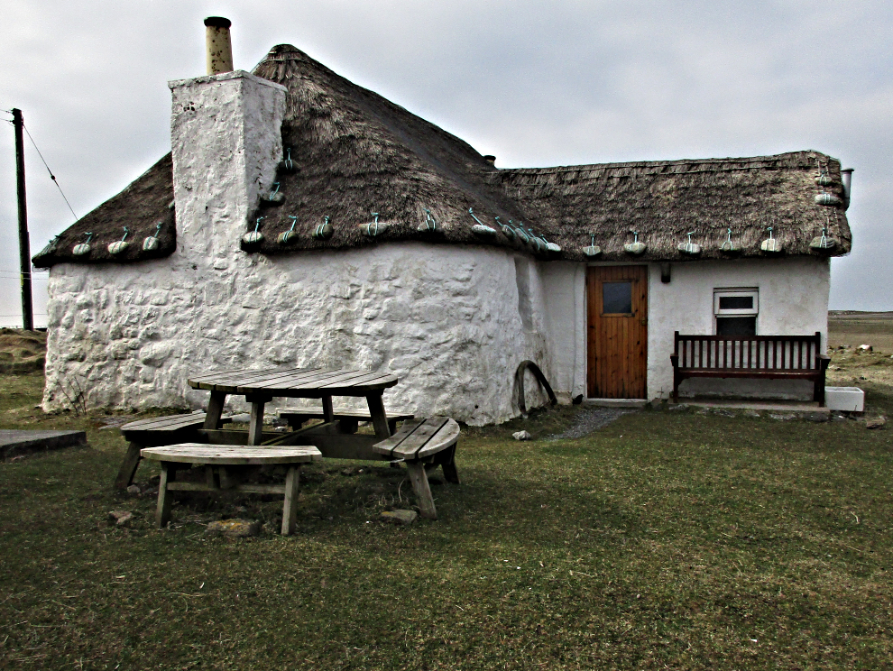 Howmore Hostel in the Outer Hebrides, Scotland