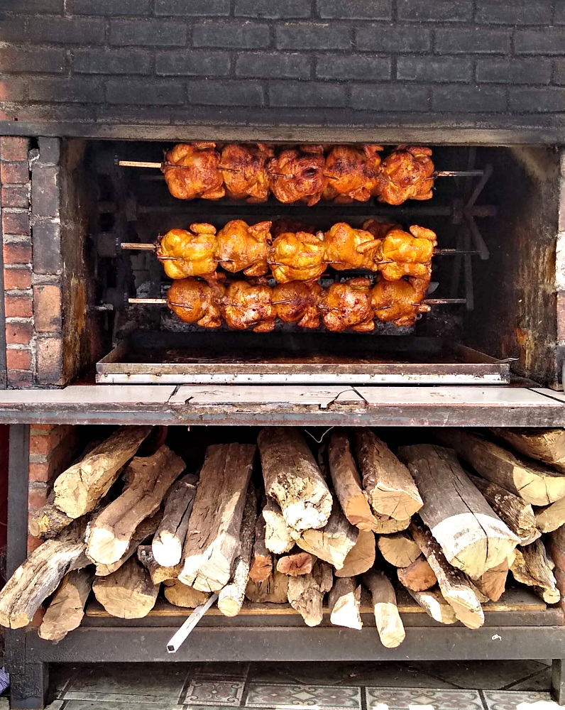 Rotisserie Chicken in Guanajuato, Mexico