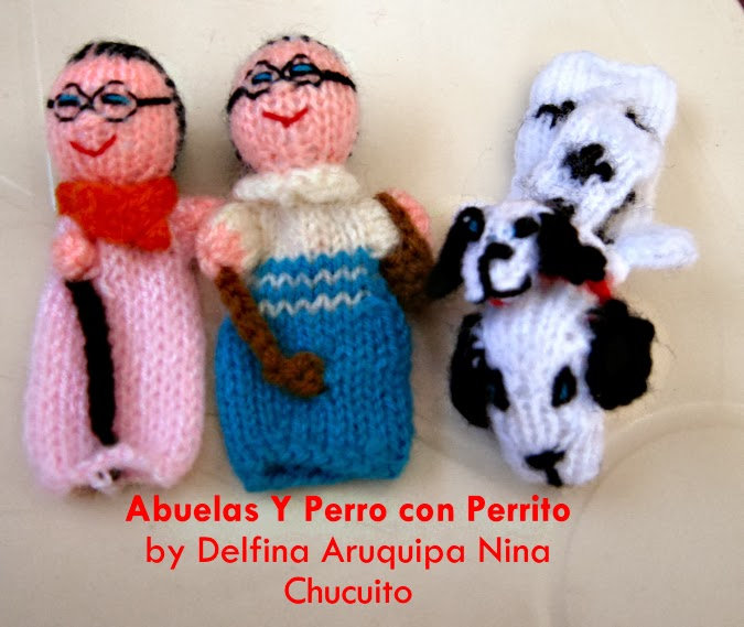 Finger Puppets made in Chucuito, Peru