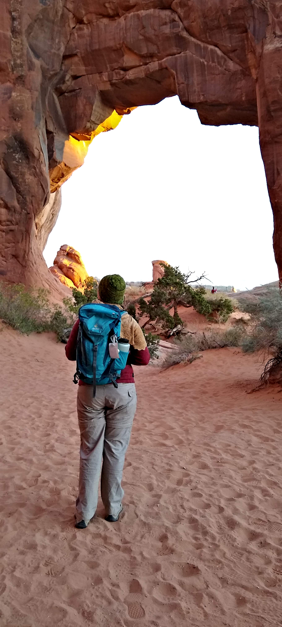 Arches National Park in the early morning