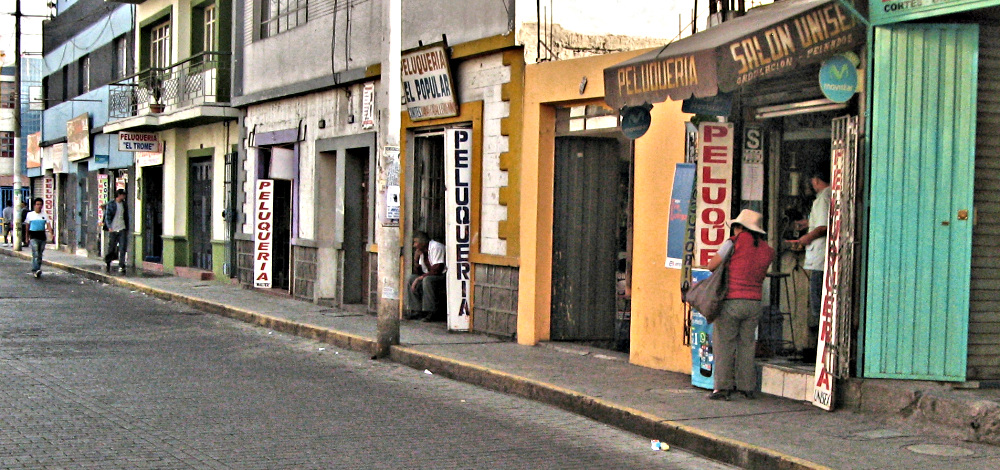 Street of Beauty Salons