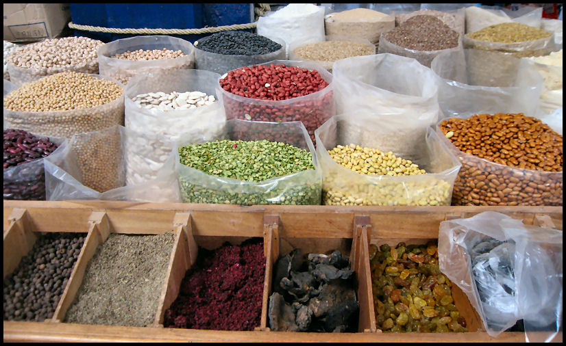 Food Stall at the Calca (Peru) Market