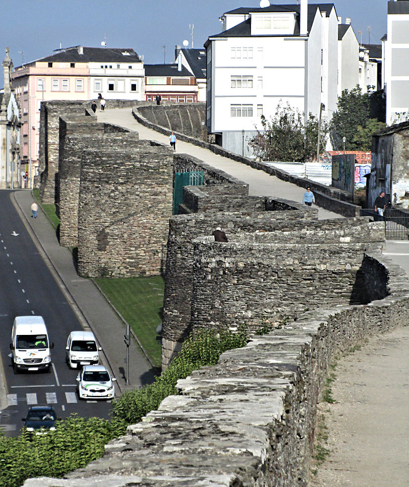 Ancient wall of Lugo