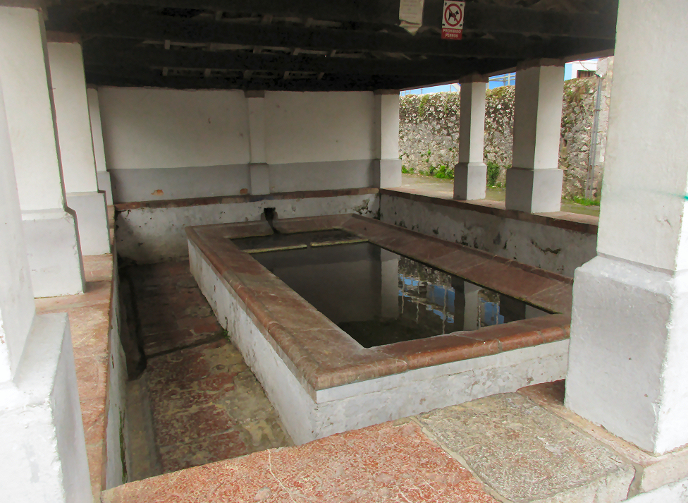 Traditional washing tank where women used to do laundry