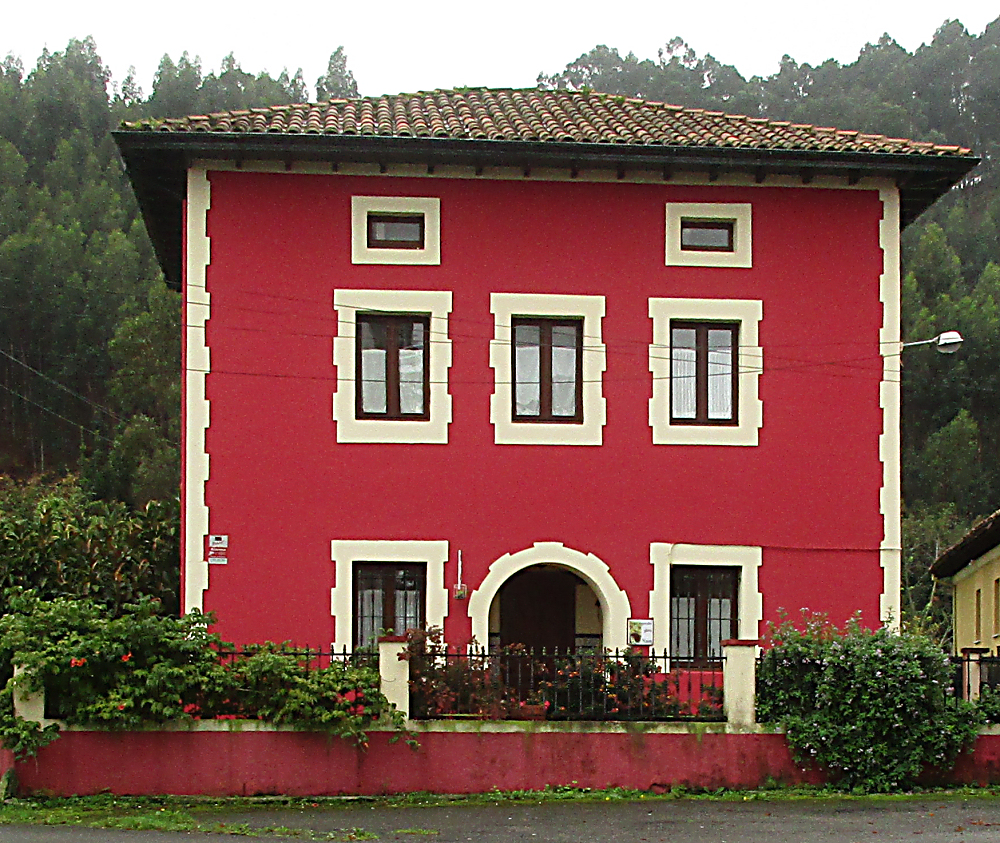 Traditional "Indianos" home in Asturias