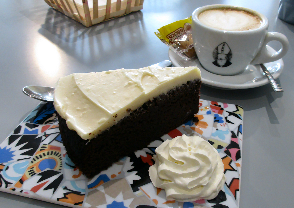 Chocolate Cake and Cafe at Brotchen Cafe