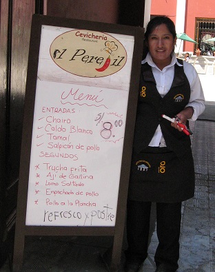 El Parejil Cafe in Arequipa
