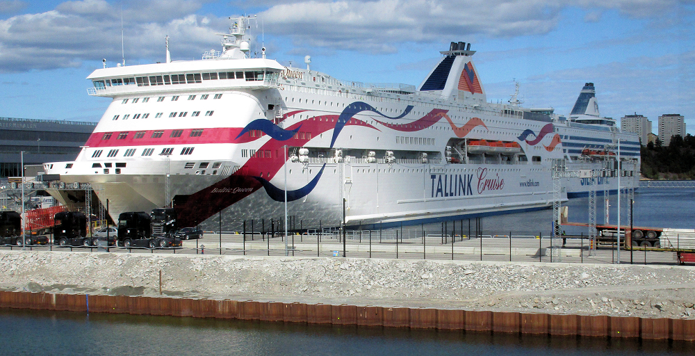 The Tallink ferry I took from Stockholm to Tallinn