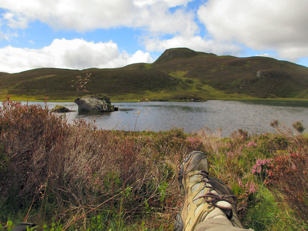 Overlookin Loch a'Choire near Pitlochry, Scotland