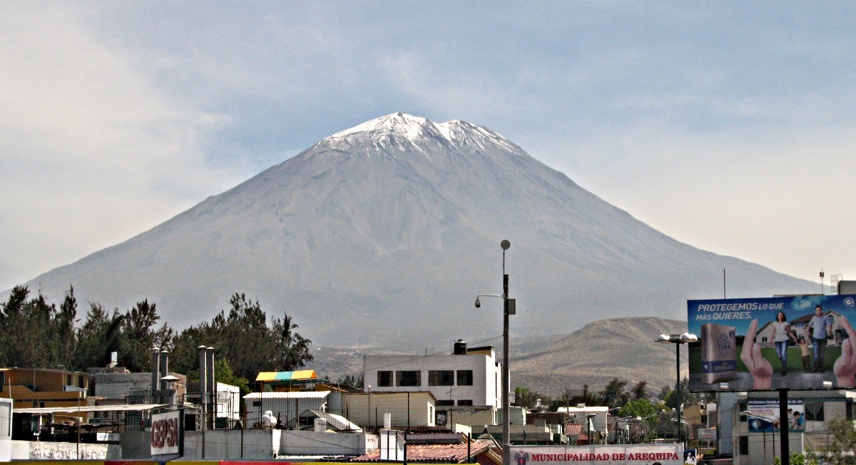 Misti Volcano Arequipa Peru