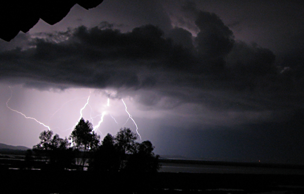 Thunder and Lightning over Lake titicaca