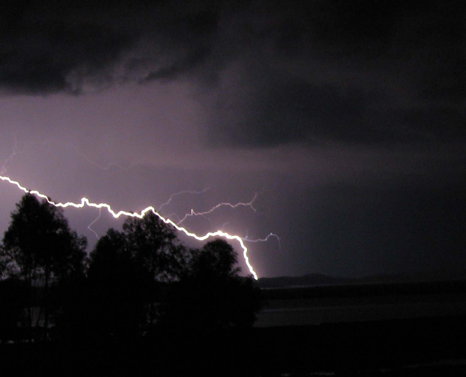 Thunder and Lightning over Lake titicaca