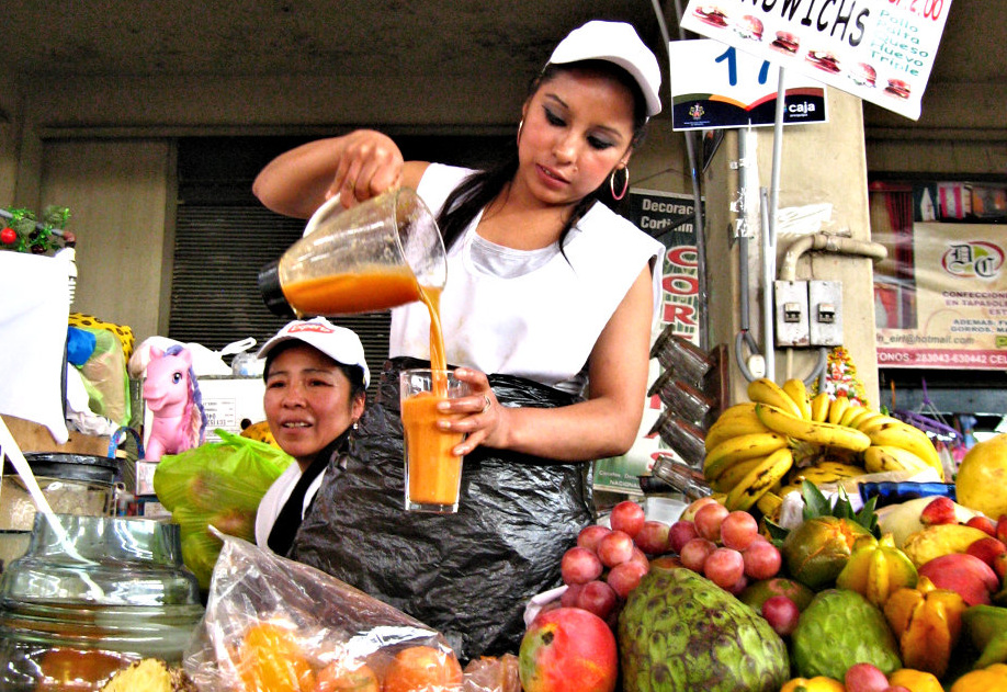 Juice Lady in ARequipa