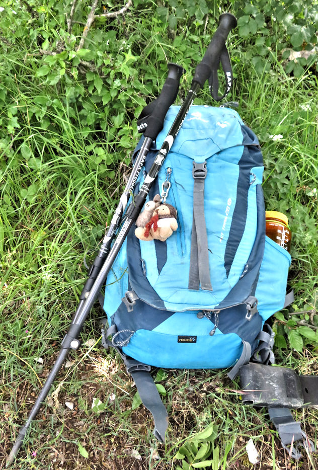 Backpack I use for trekking