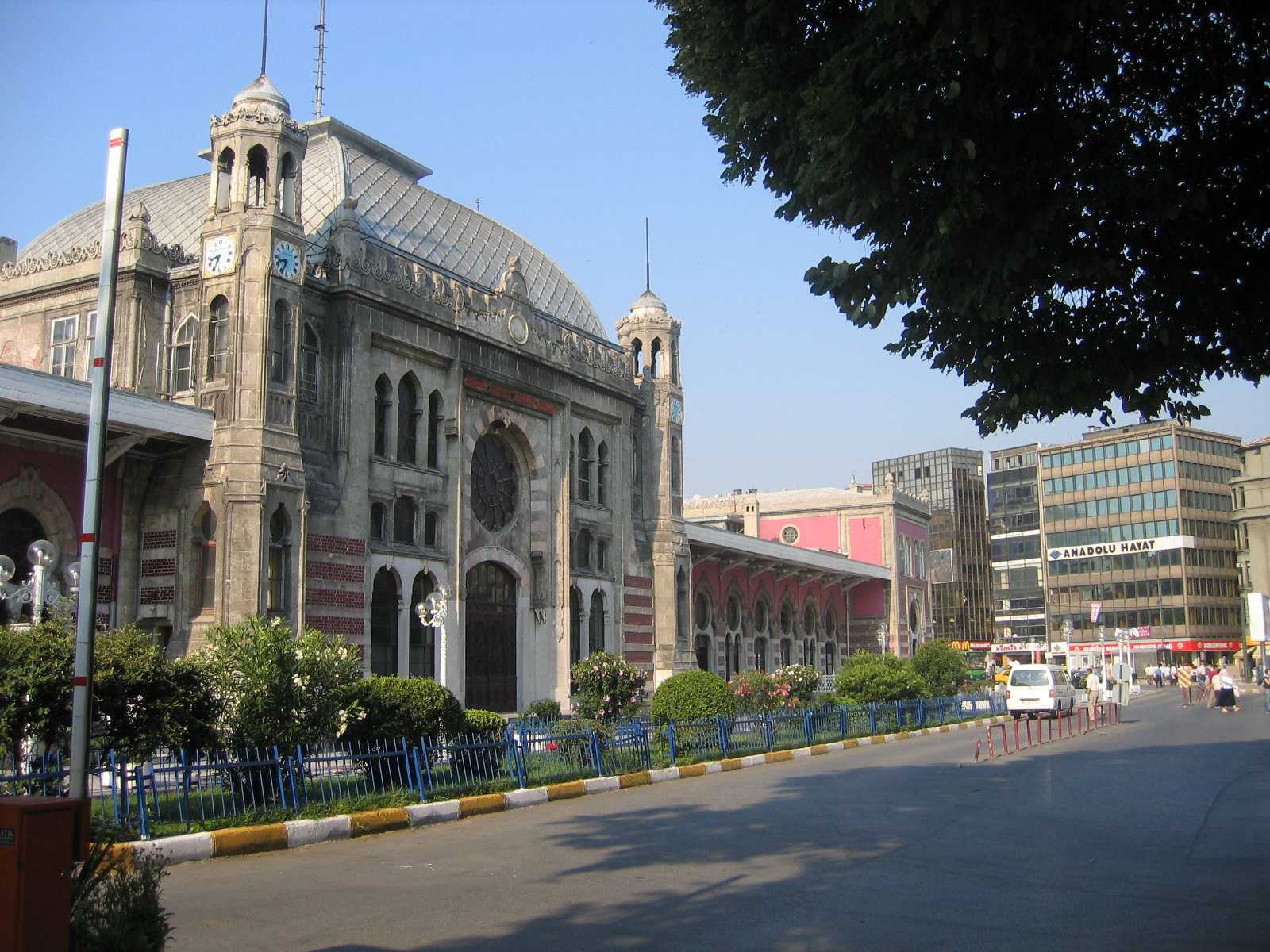 the Sirkecki Train Station in Istanbul