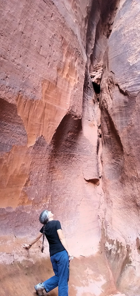 A small slot canyon in Grand Staircase-Escalante