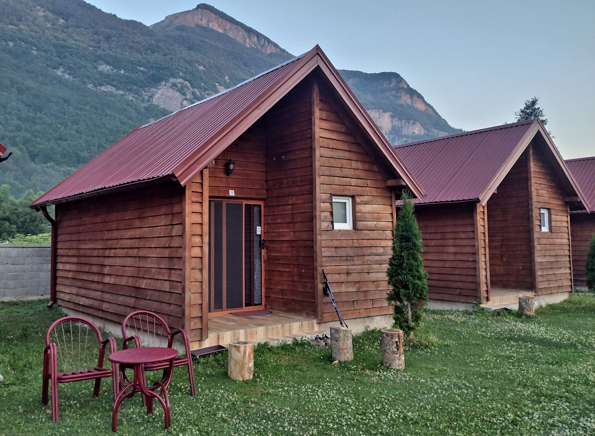 Cabins at guesthouse Eko Katun Rosi
