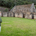 Rebecca in front of the Choquequirao ruins