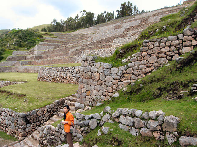 Ruins at Chinchero Peru